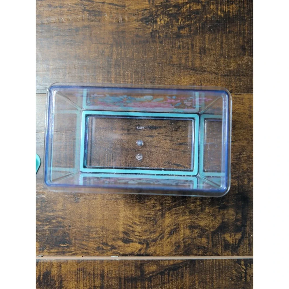 The Pioneer Woman 🦋 Floral Acrylic Storage Container for Cheese Grater 🦋